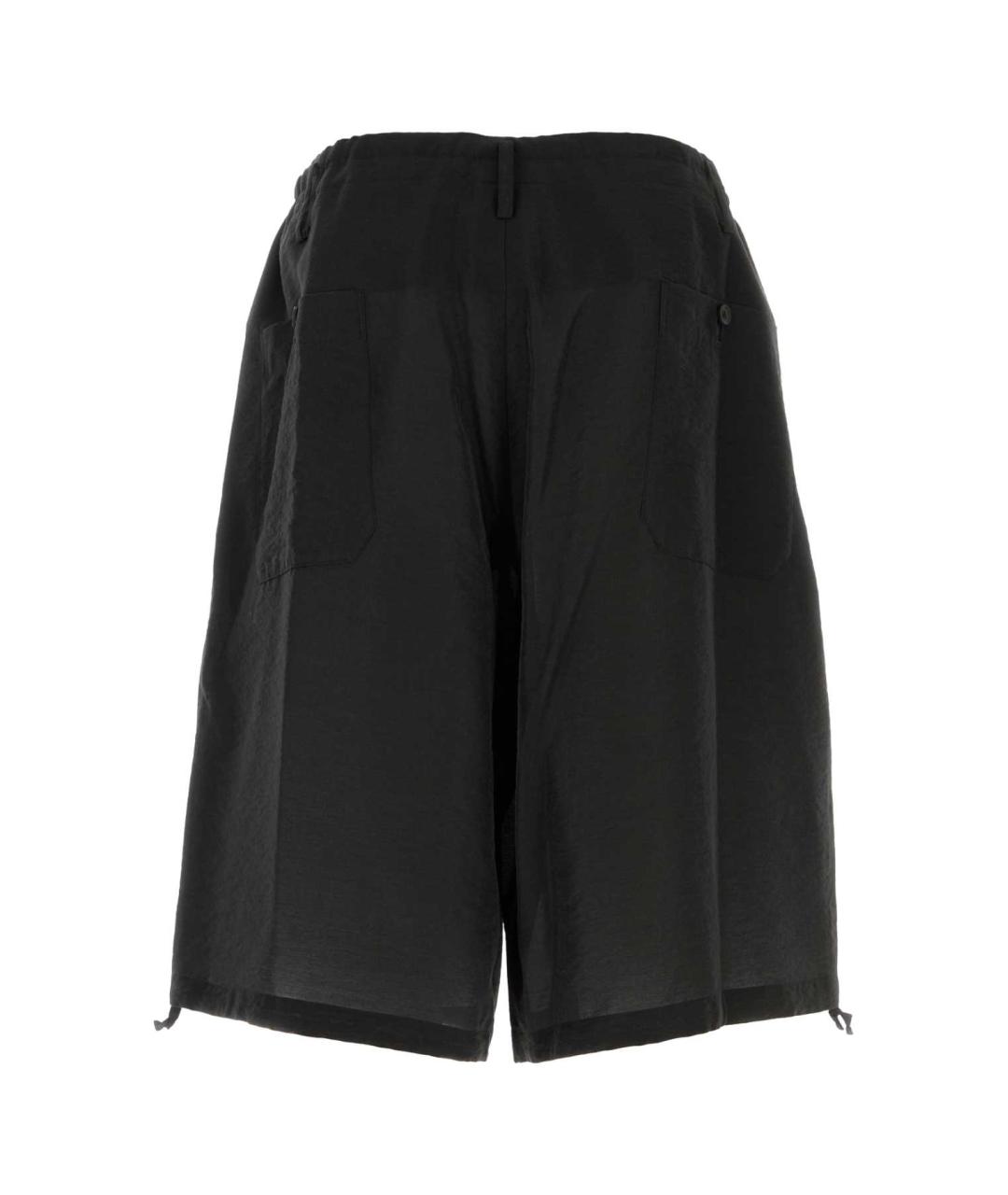 YOHJI YAMAMOTO Черные шорты, фото 2