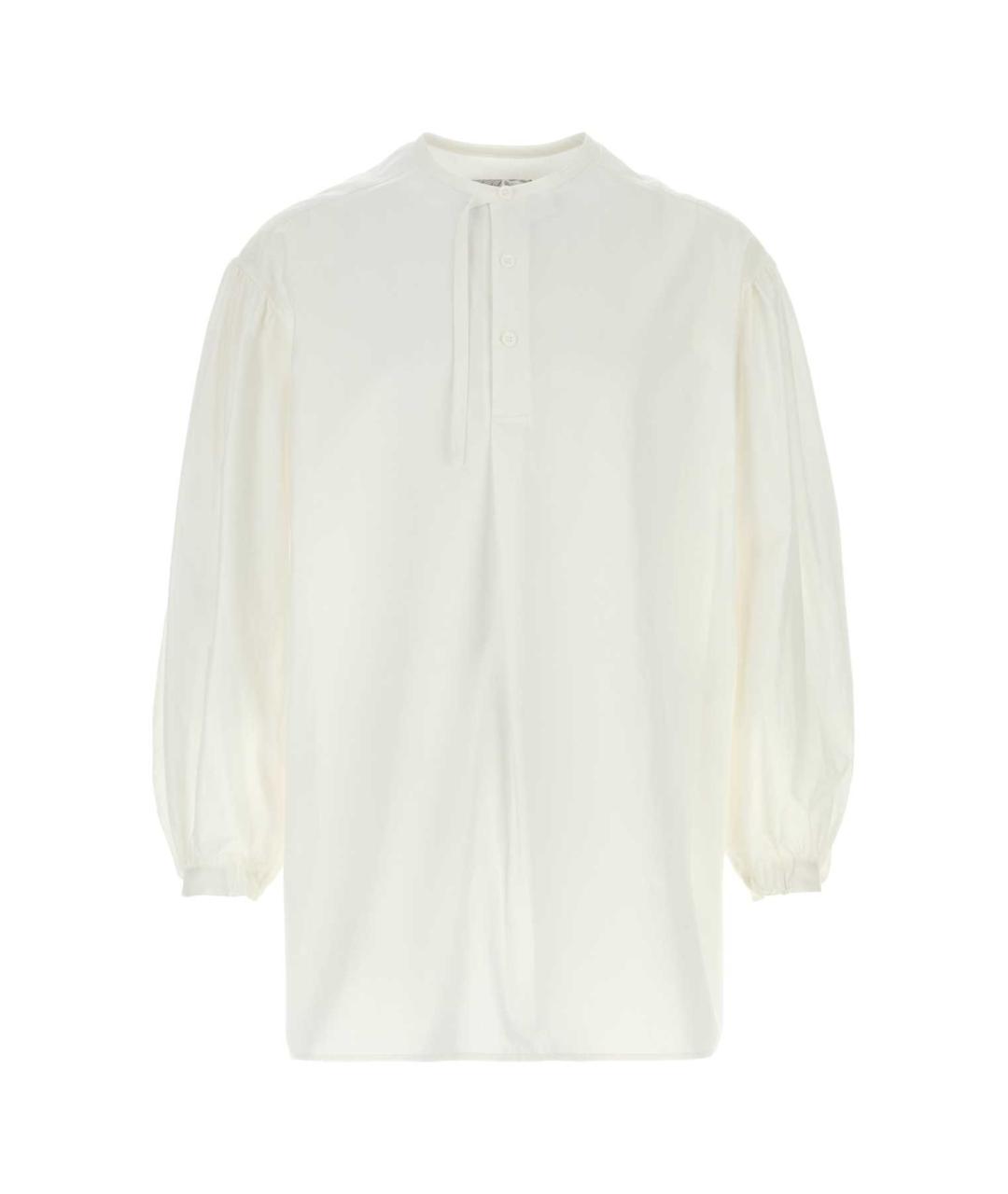 YOHJI YAMAMOTO Белая кэжуал рубашка, фото 1