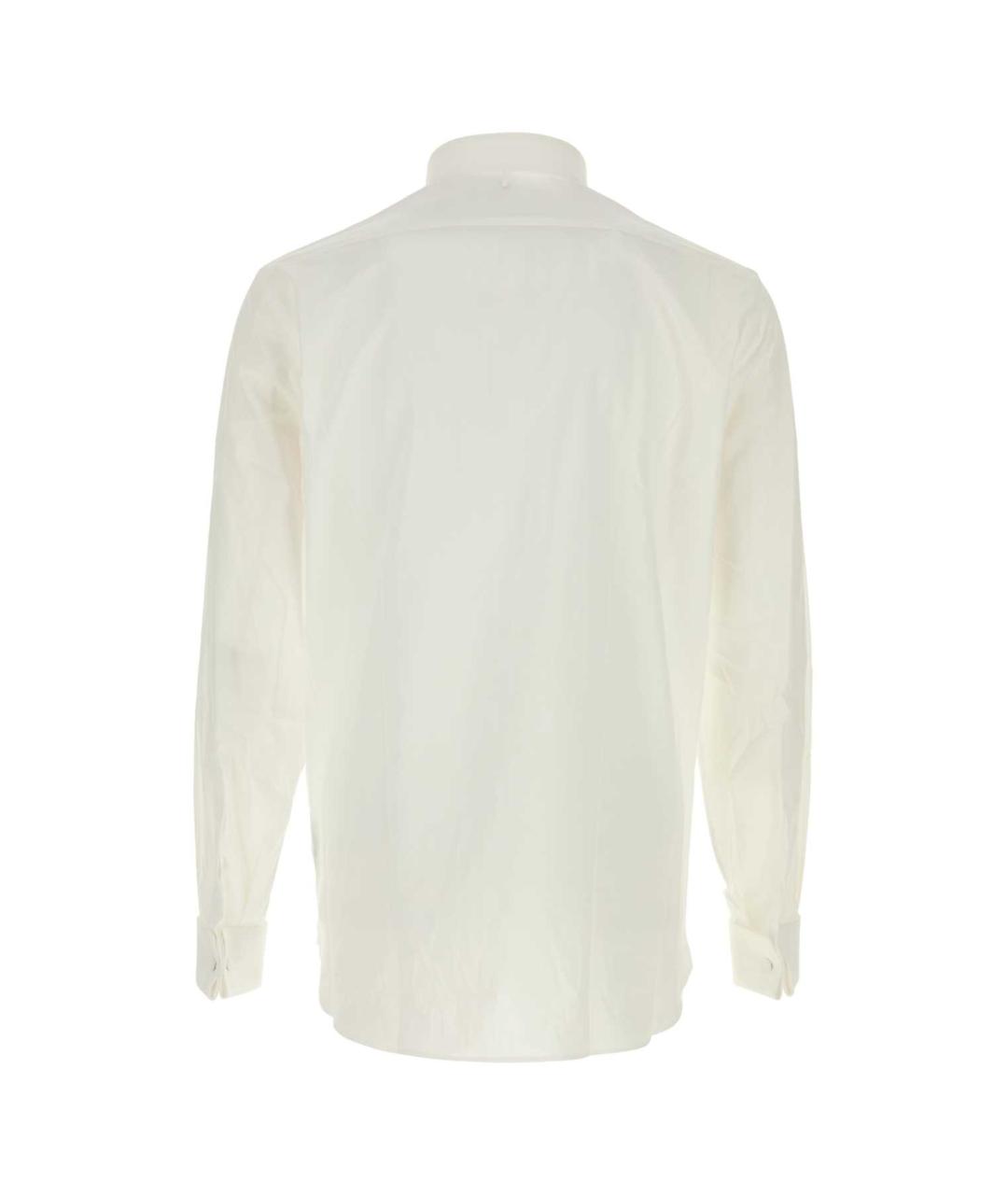 TOM FORD Белая хлопковая классическая рубашка, фото 2