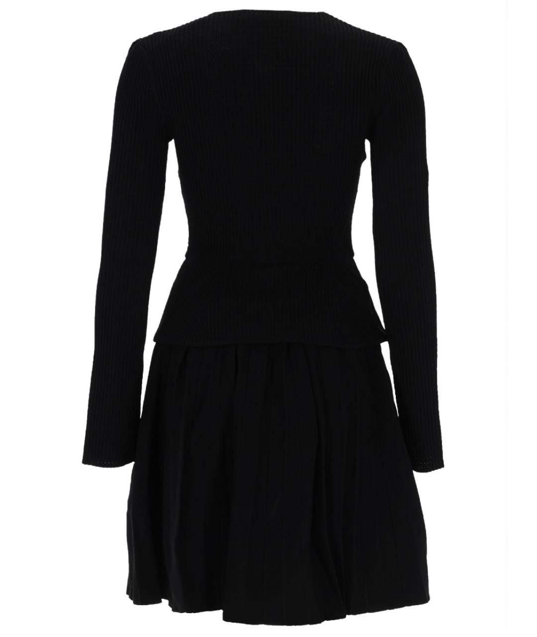 SELF-PORTRAIT Черное полиамидовое коктейльное платье, фото 2