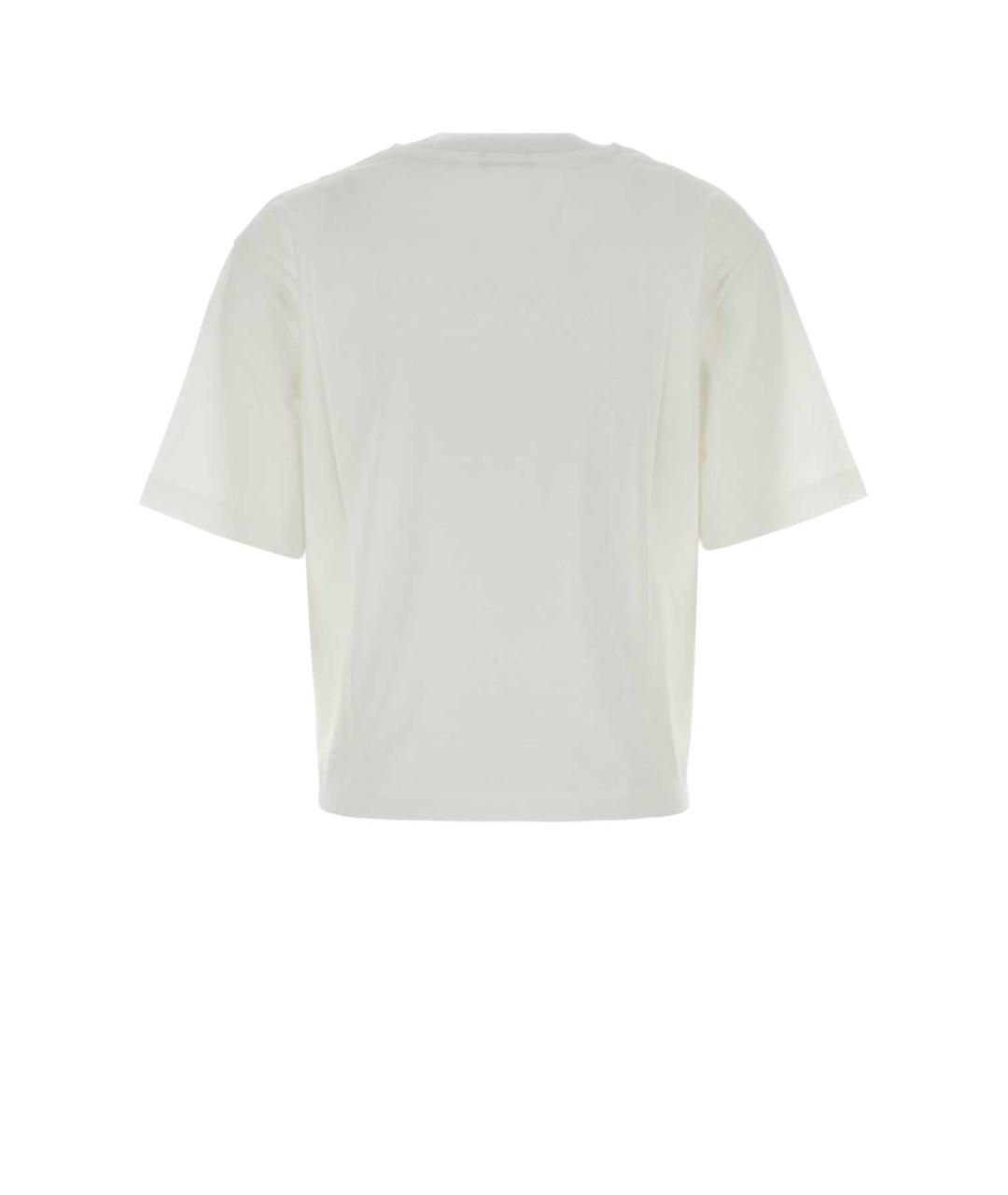 PATOU Белая хлопковая футболка, фото 2