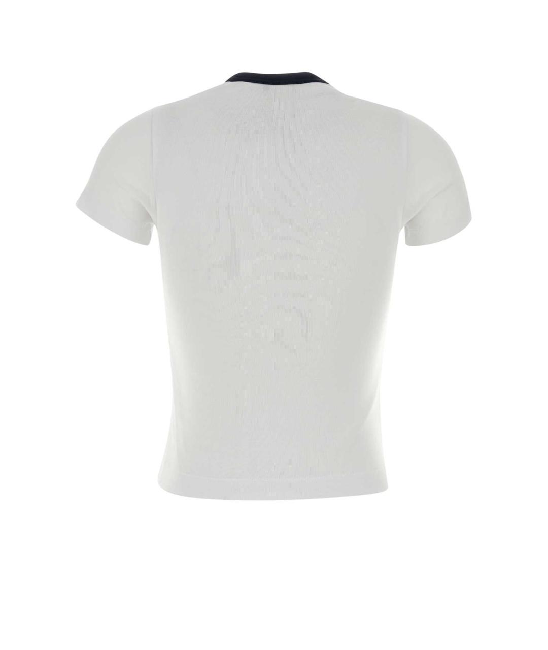 PATOU Белая хлопковая футболка, фото 2