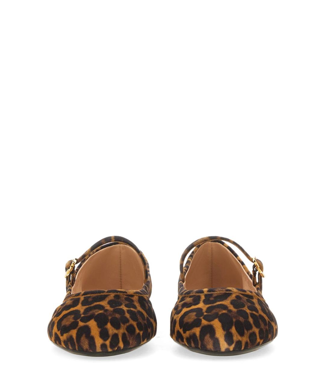 GIANVITO ROSSI Мульти кожаные балетки, фото 5