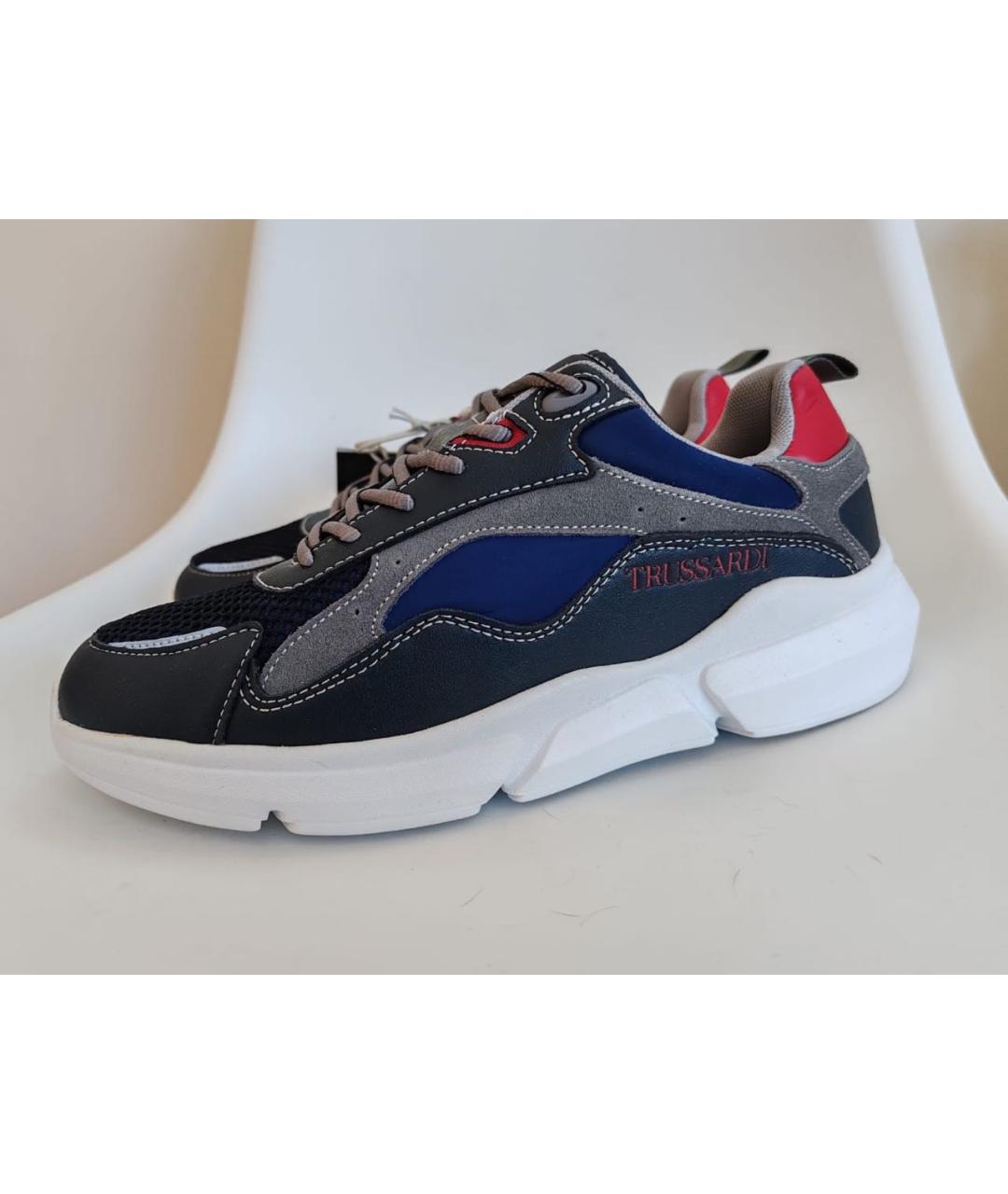 TRUSSARDI Низкие кроссовки / кеды, фото 4