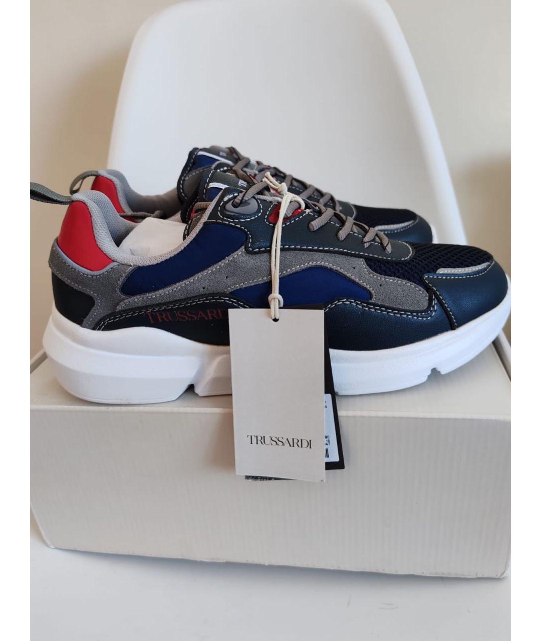 TRUSSARDI Низкие кроссовки / кеды, фото 5