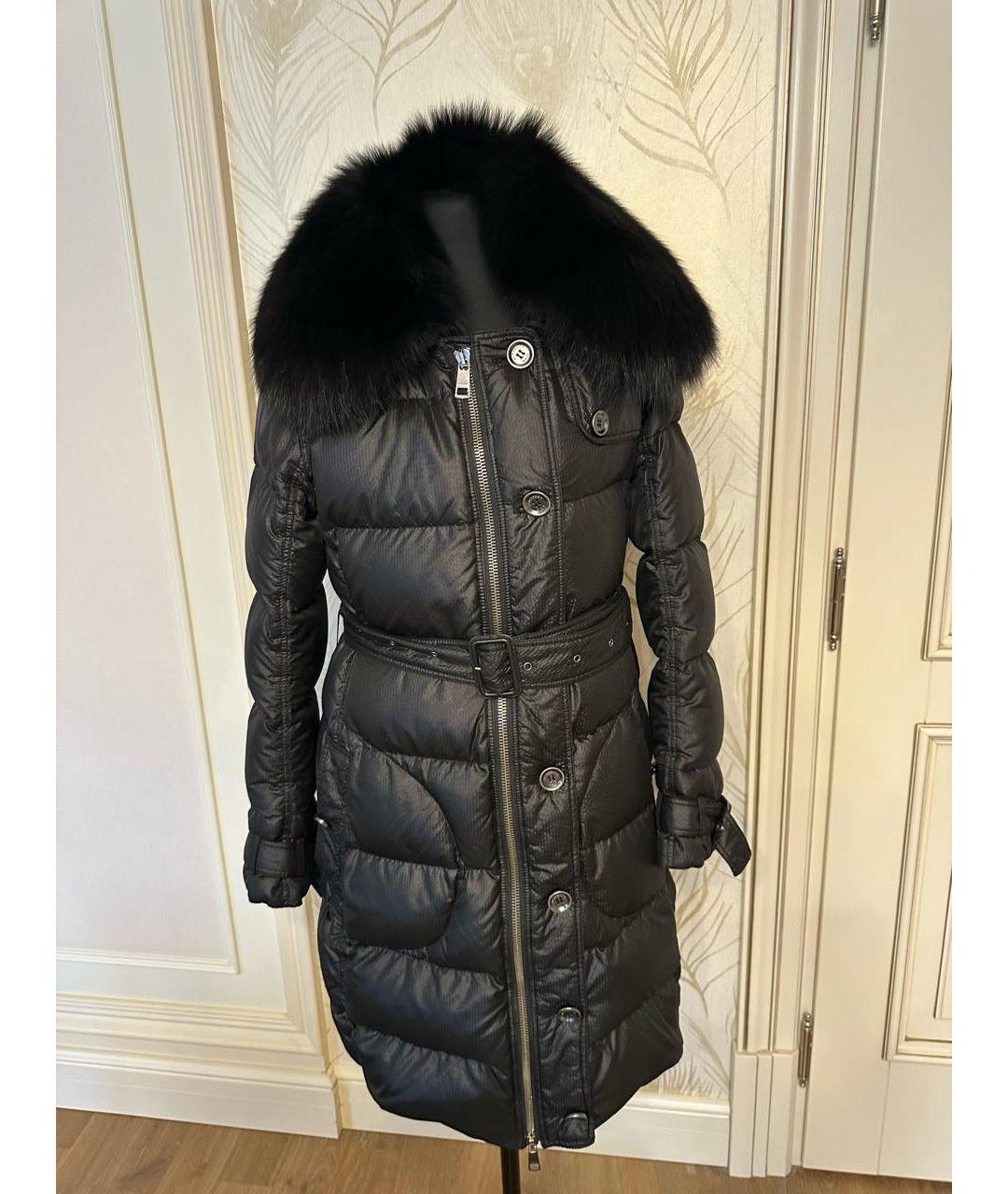 BURBERRY Черный пуховик, фото 8