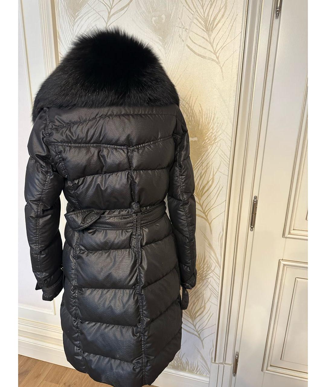 BURBERRY Черный пуховик, фото 2