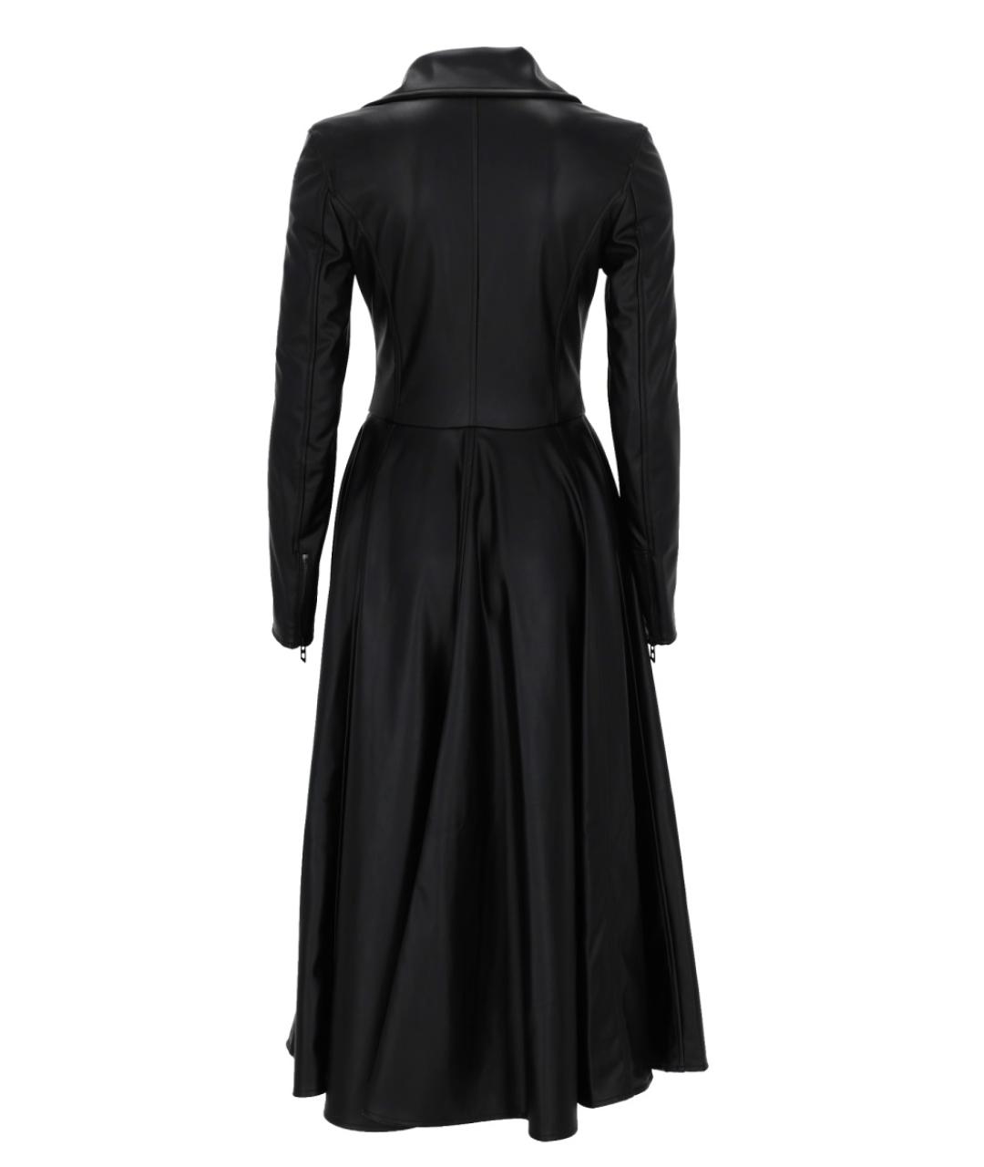 DIESEL Черное полиэстеровое платье, фото 2