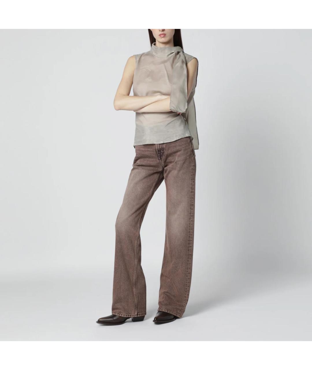 OUR LEGACY Серая блузы, фото 4