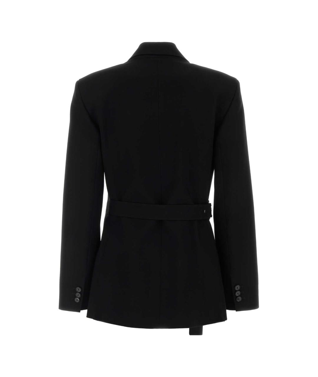 LOEWE Черный шерстяной жакет/пиджак, фото 2