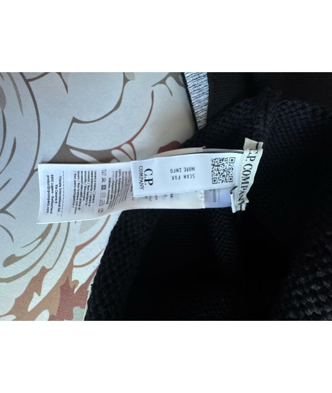 CP COMPANY Темно-синяя хлопковая шапка, фото 3