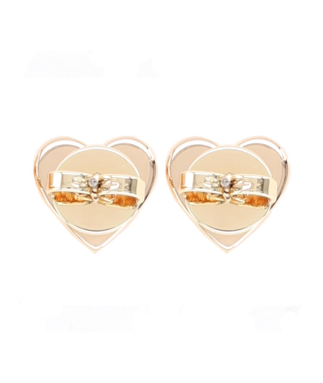 TORY BURCH Золотые латунные серьги, фото 2