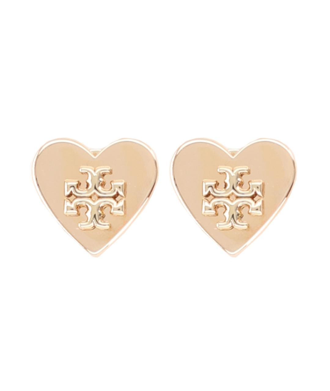 TORY BURCH Золотые латунные серьги, фото 1