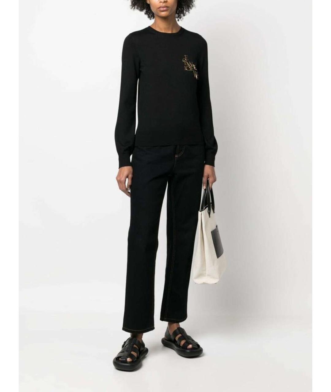 LOEWE Черный джемпер / свитер, фото 3