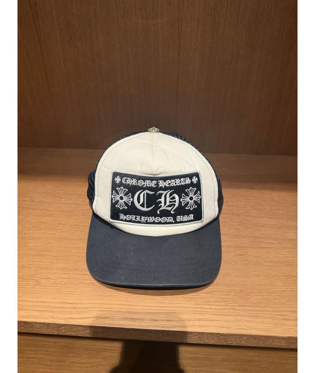 CHROME HEARTS Черная кепка/бейсболка, фото 3