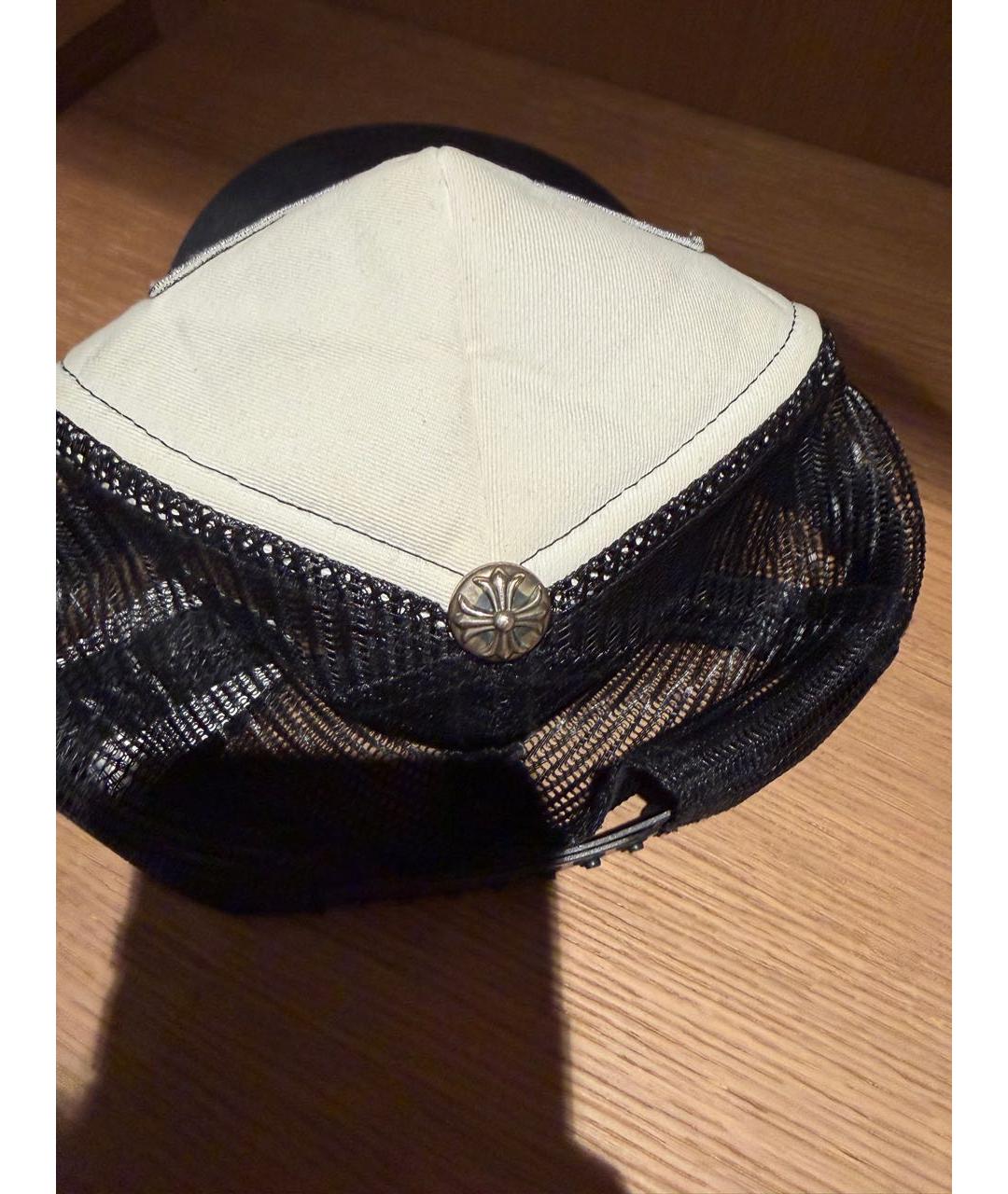 CHROME HEARTS Черная кепка/бейсболка, фото 2