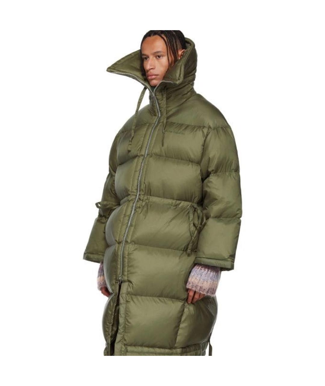 ACNE STUDIOS Хаки синтетический пуховик, фото 3