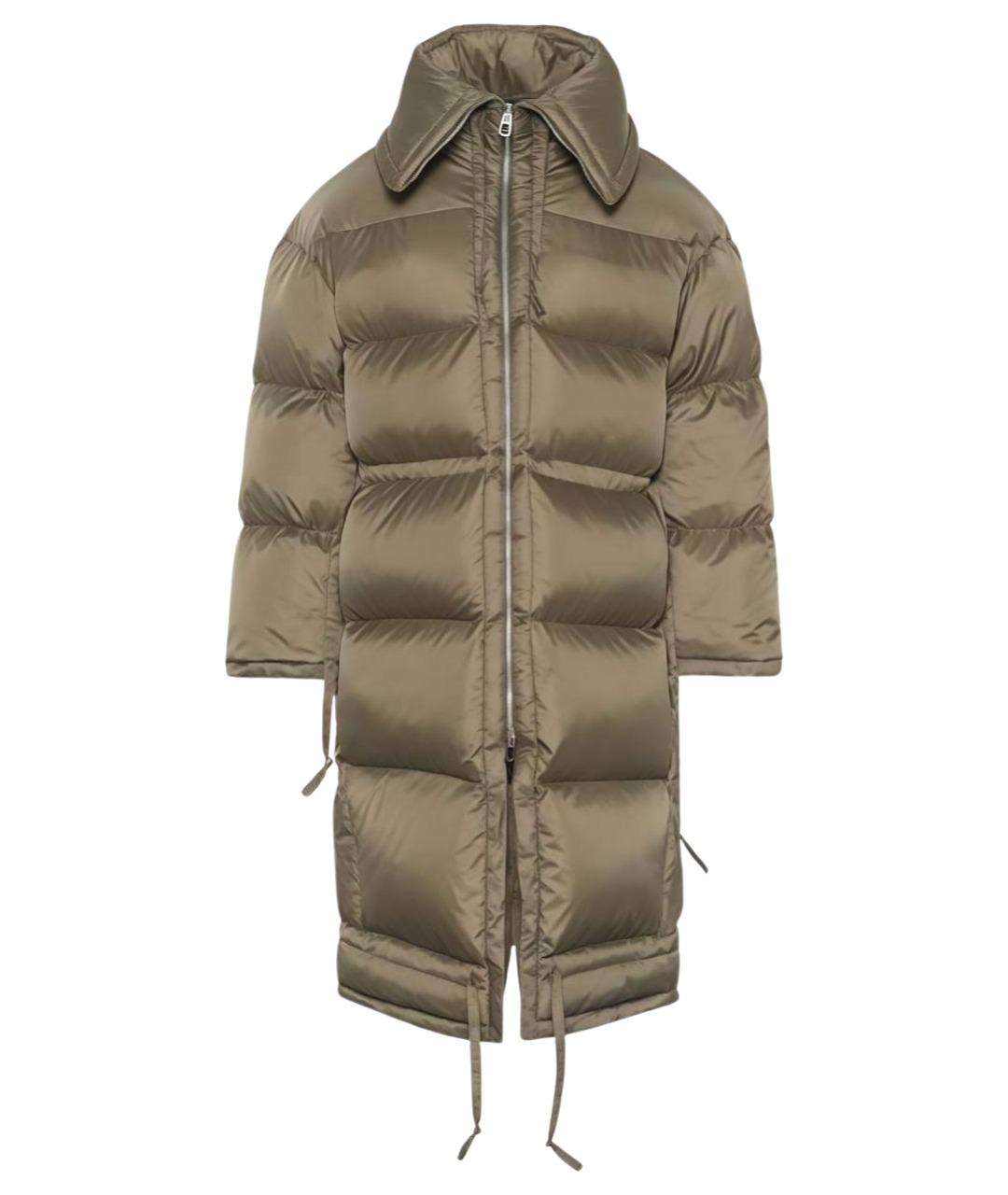 ACNE STUDIOS Хаки синтетический пуховик, фото 1