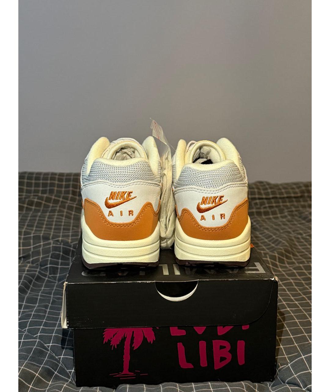 NIKE Оранжевое кроссовки, фото 4