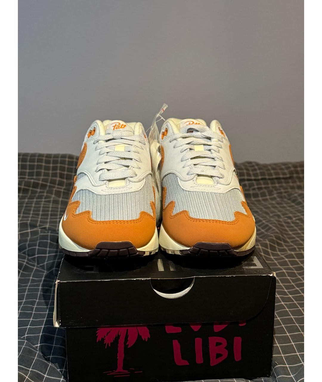 NIKE Оранжевое кроссовки, фото 2