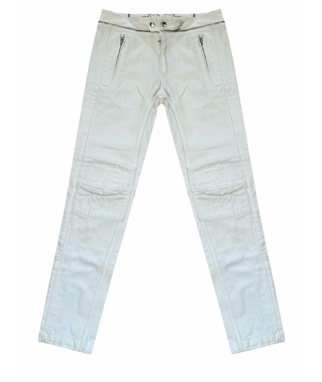ISABEL MARANT Белые хлопковые джинсы, фото 1
