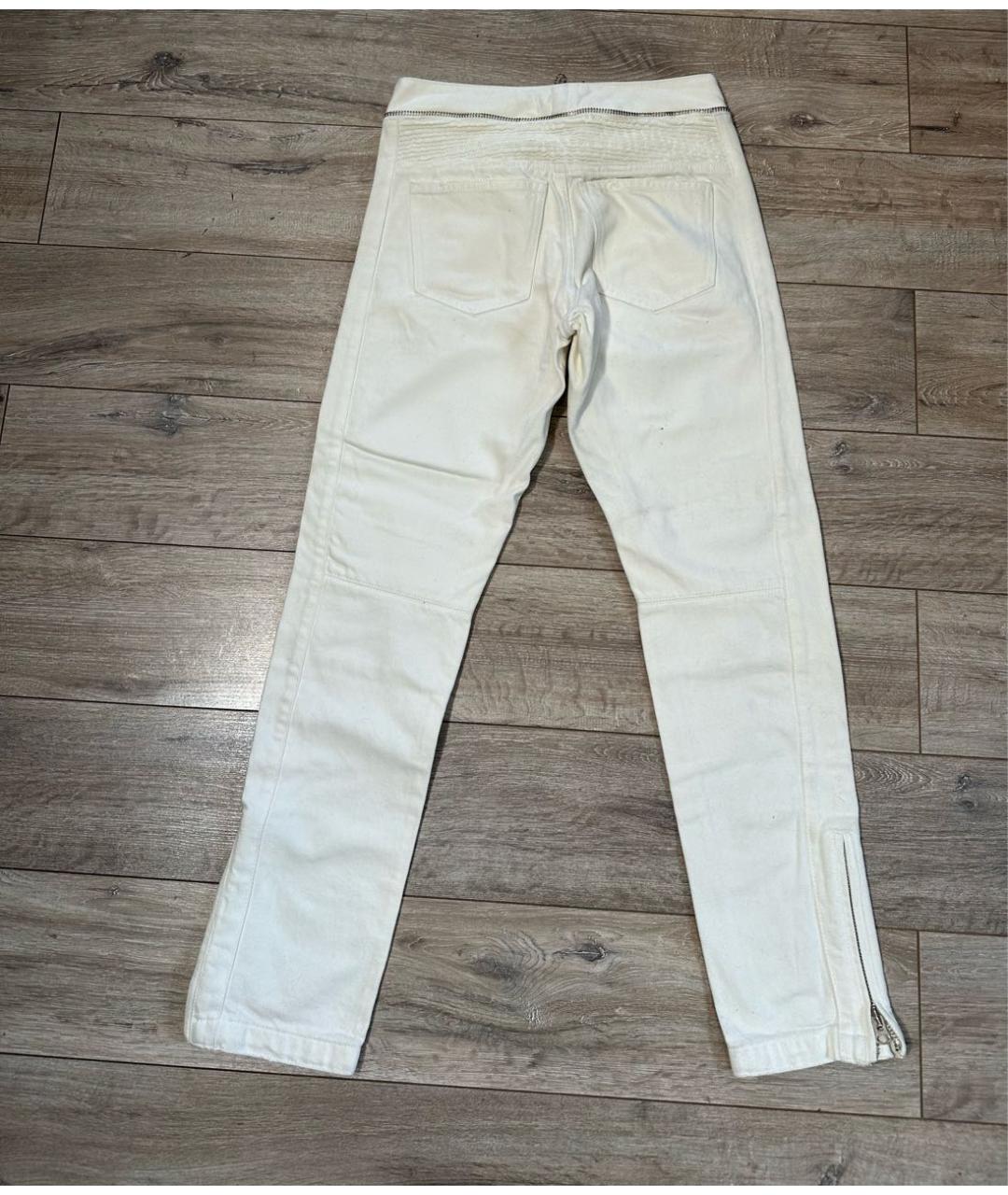 ISABEL MARANT Белые хлопковые джинсы, фото 2