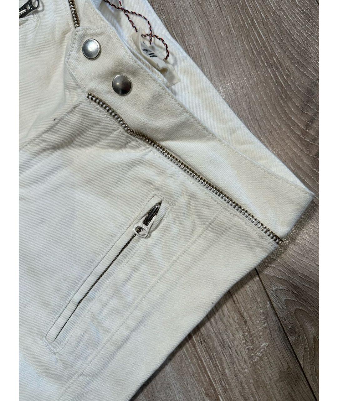 ISABEL MARANT Белые хлопковые джинсы, фото 3