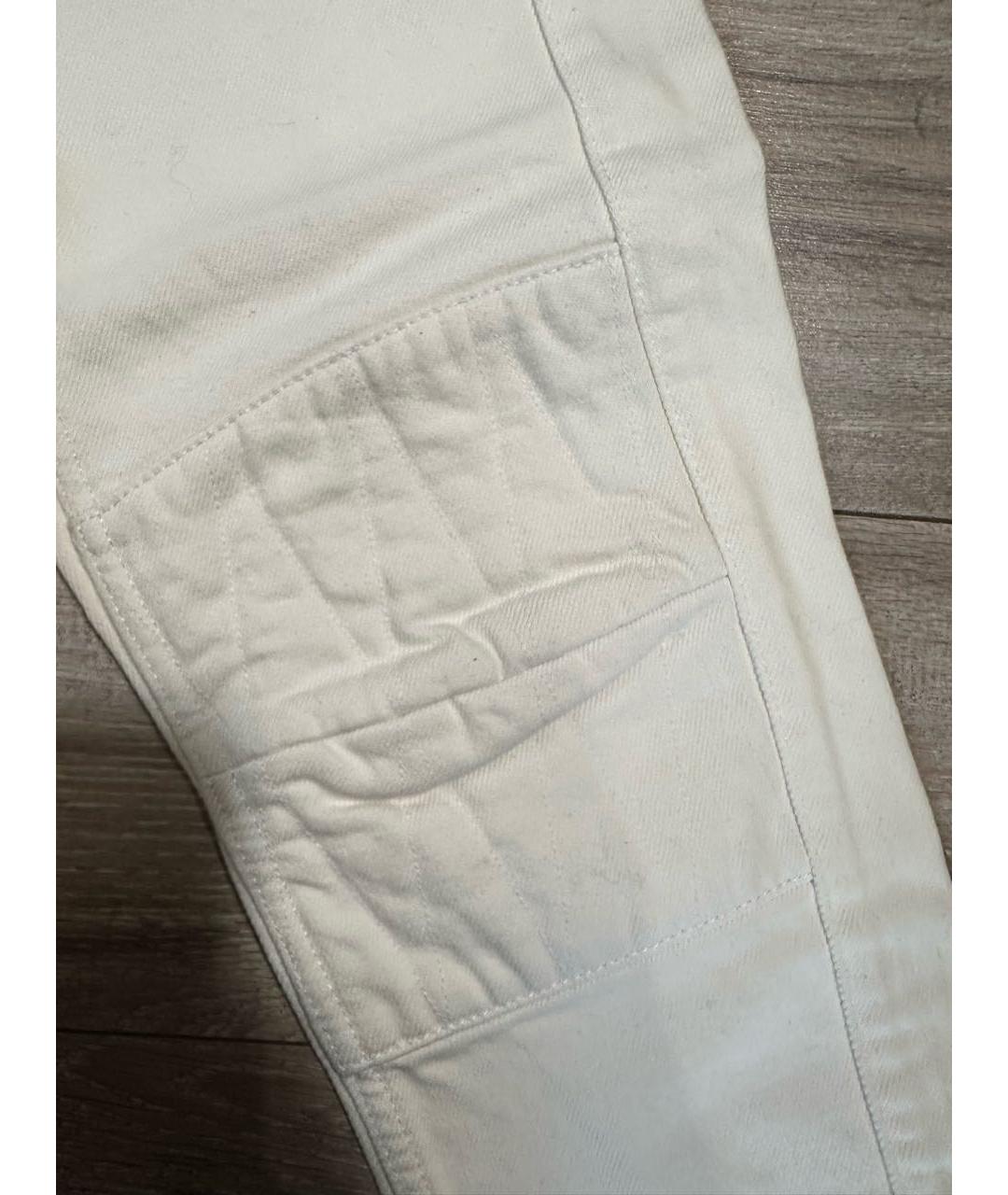 ISABEL MARANT Белые хлопковые джинсы, фото 7