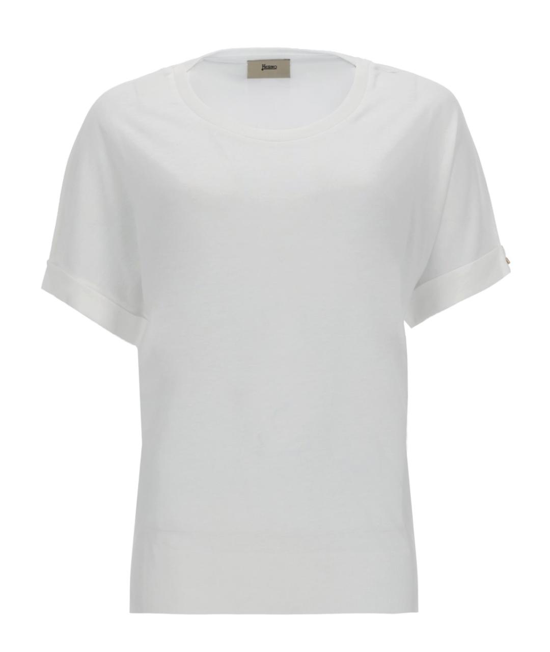 HERNO Белая футболка, фото 1