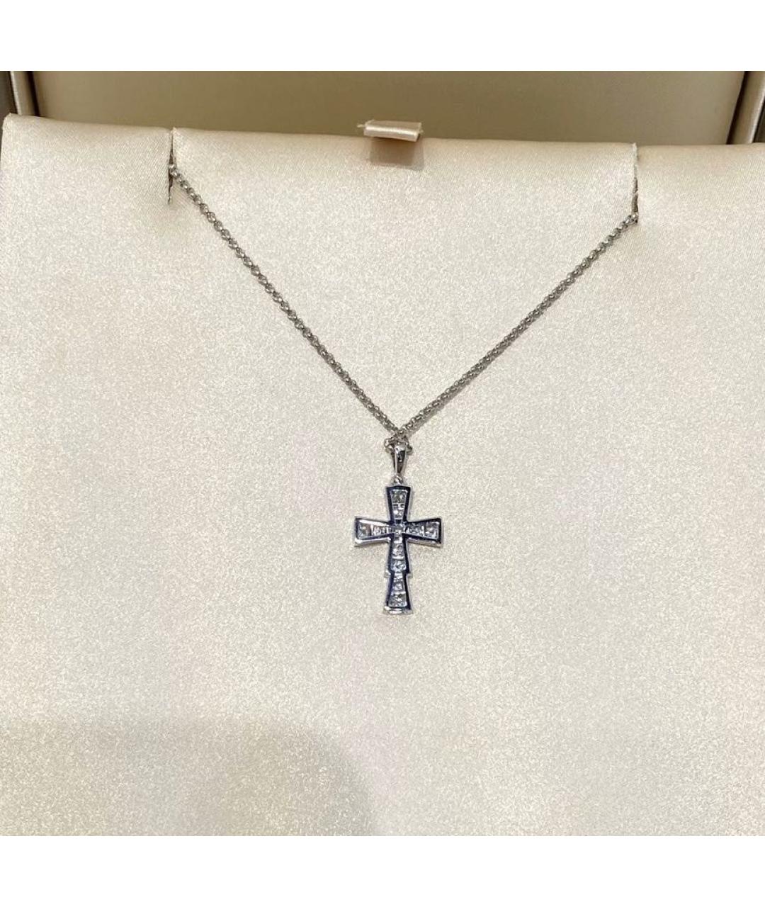 BVLGARI Белое колье из белого золота, фото 3