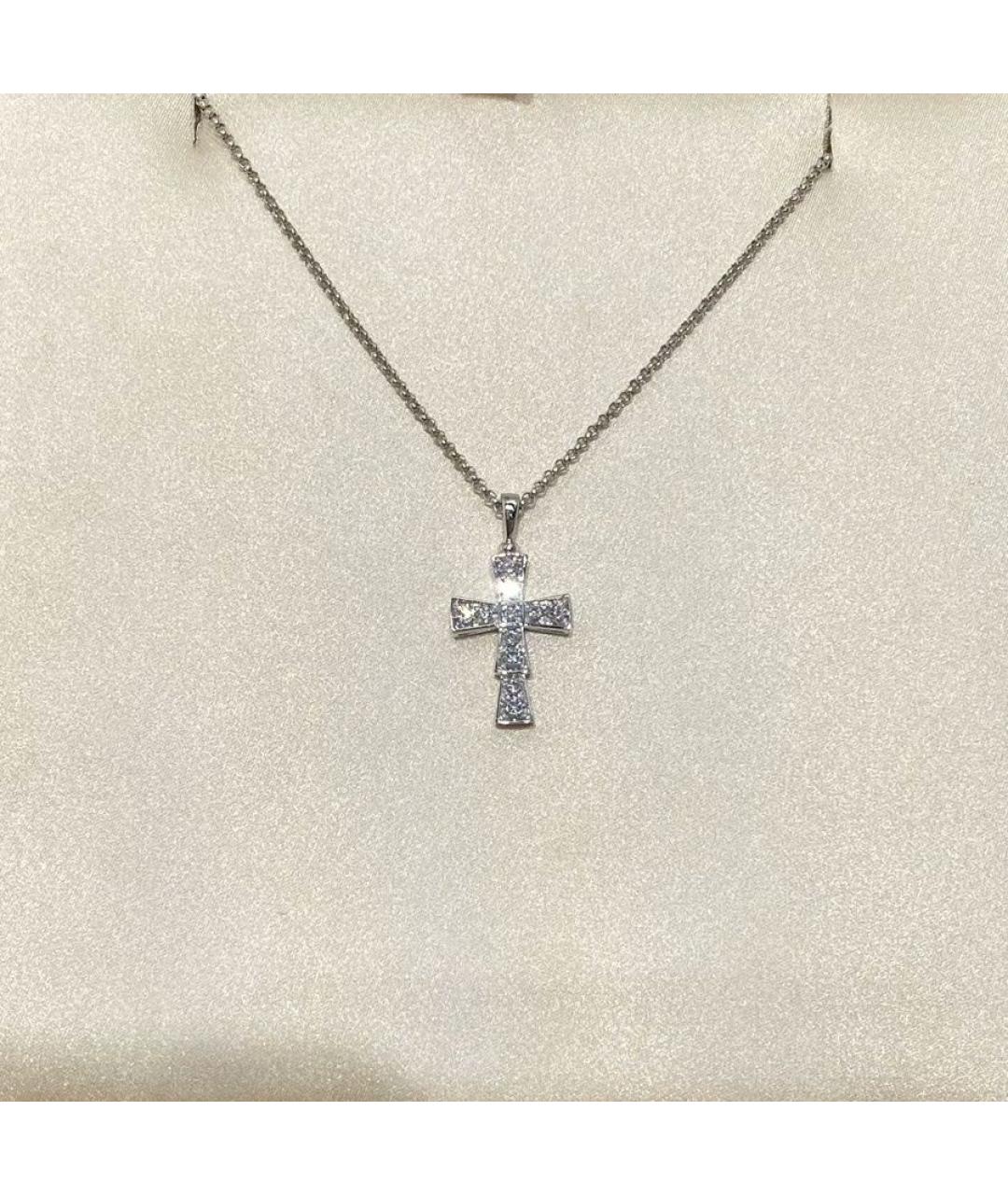 BVLGARI Белое колье из белого золота, фото 6