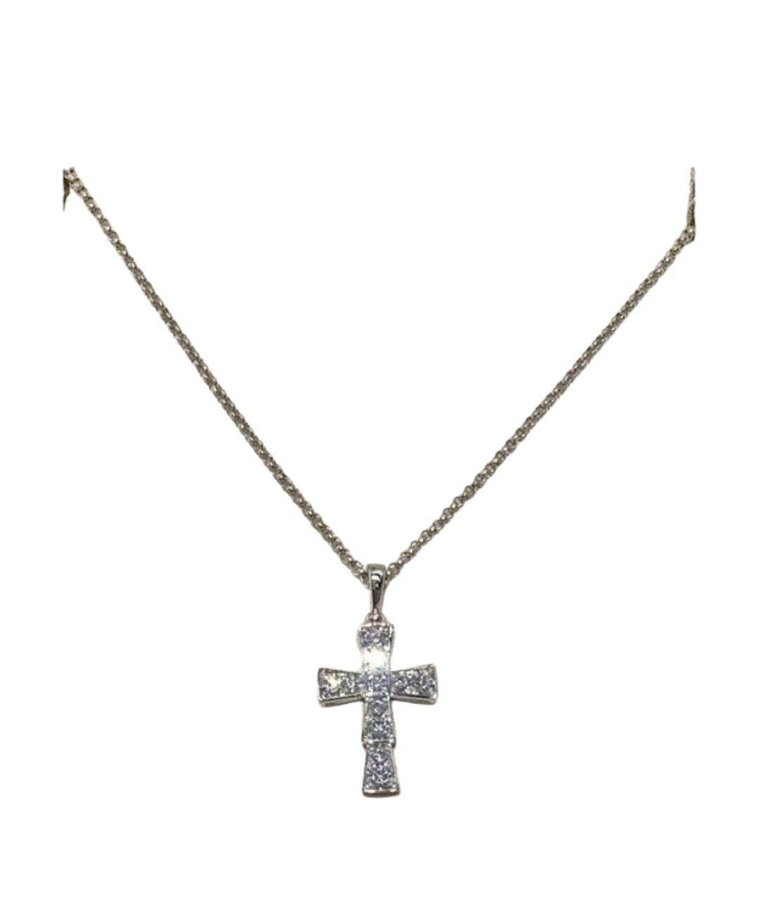 BVLGARI Белое колье из белого золота, фото 1