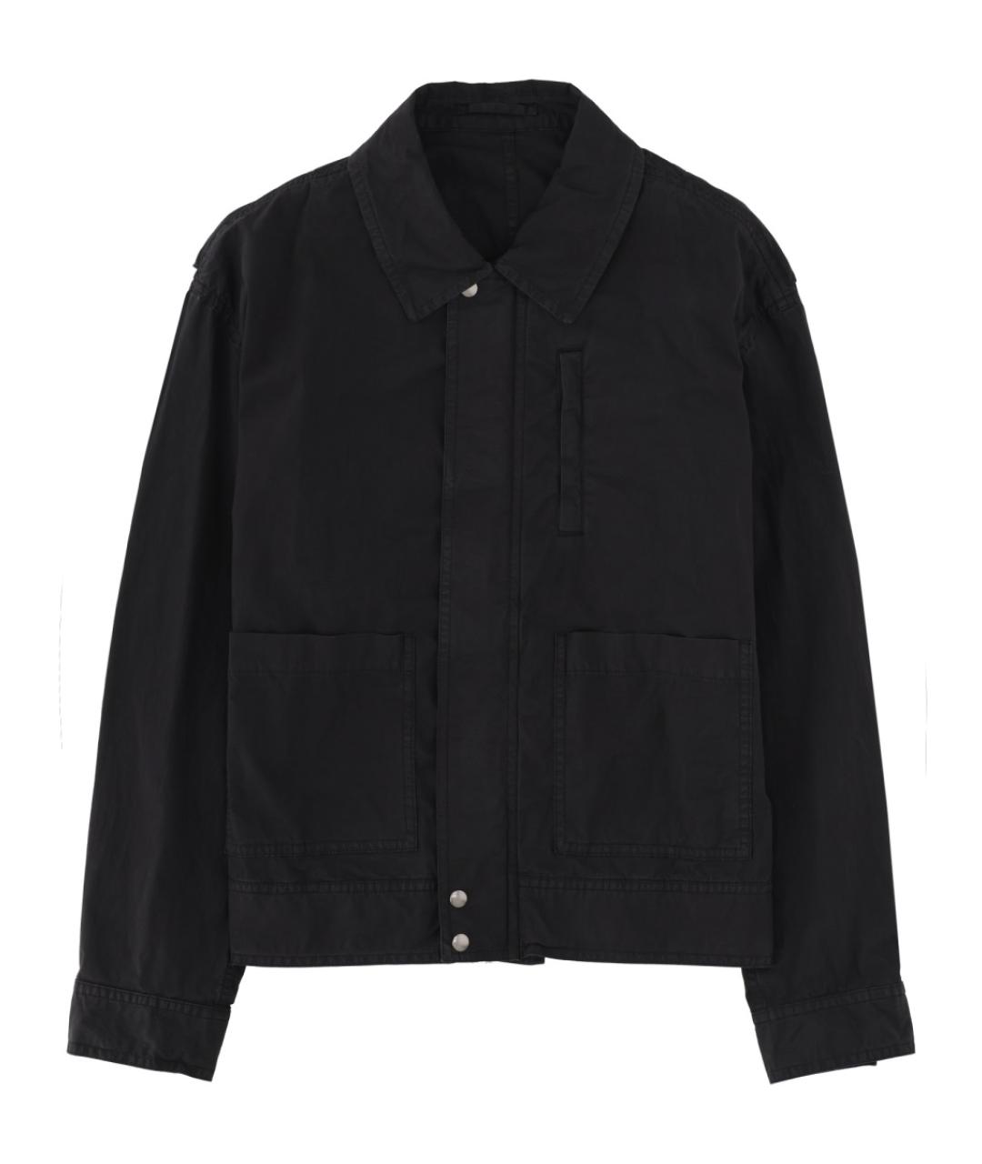 DRIES VAN NOTEN Черная хлопковая куртка, фото 1