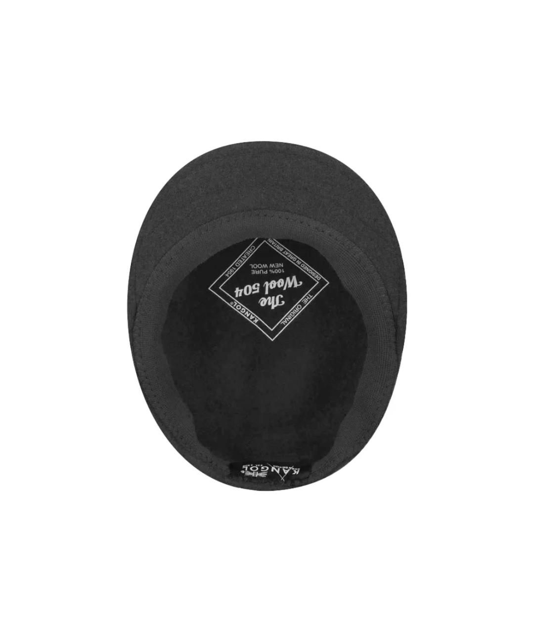 Kanye West Черная шерстяная кепка/бейсболка, фото 3