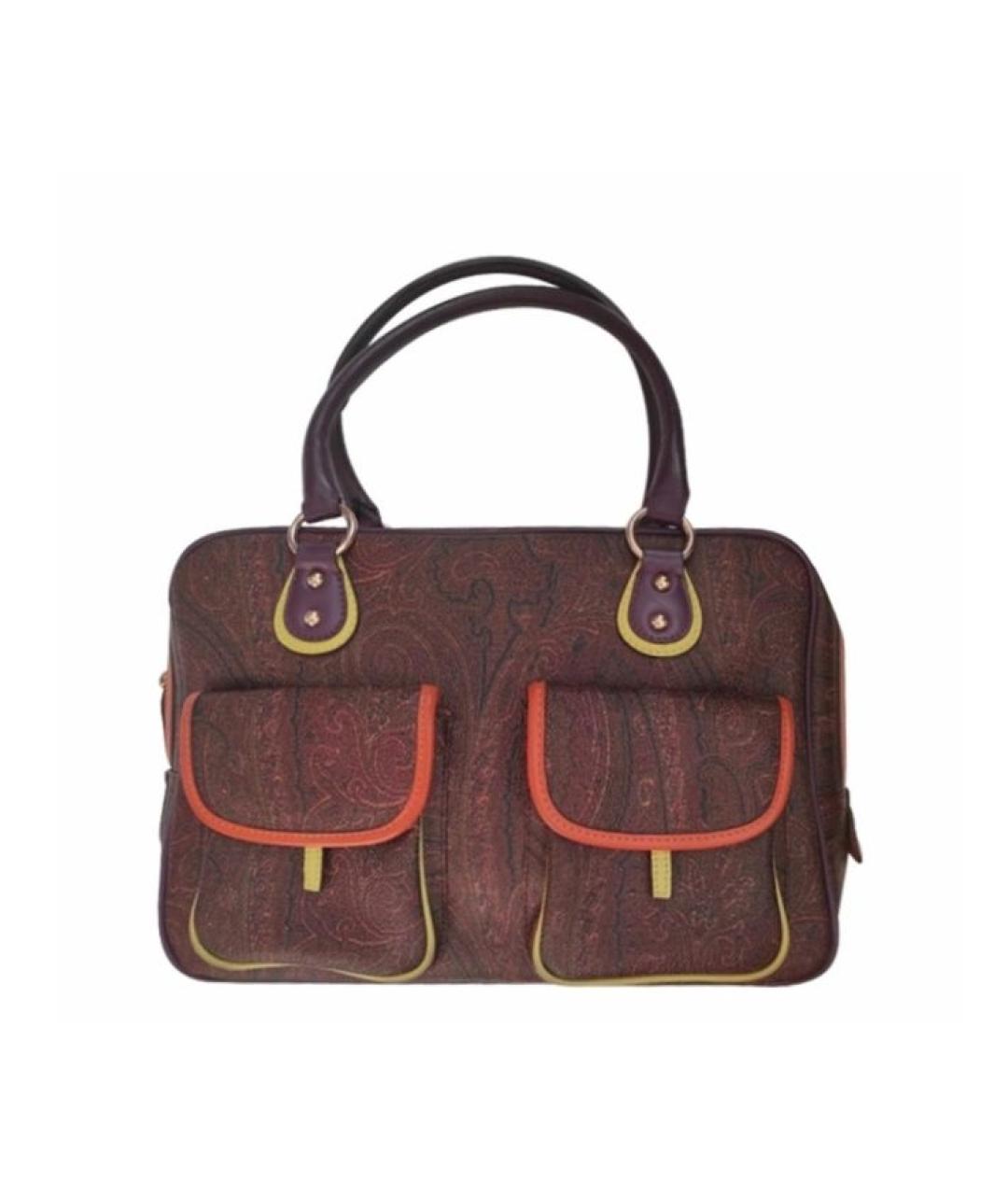 ETRO Коричневая сумка с короткими ручками, фото 2