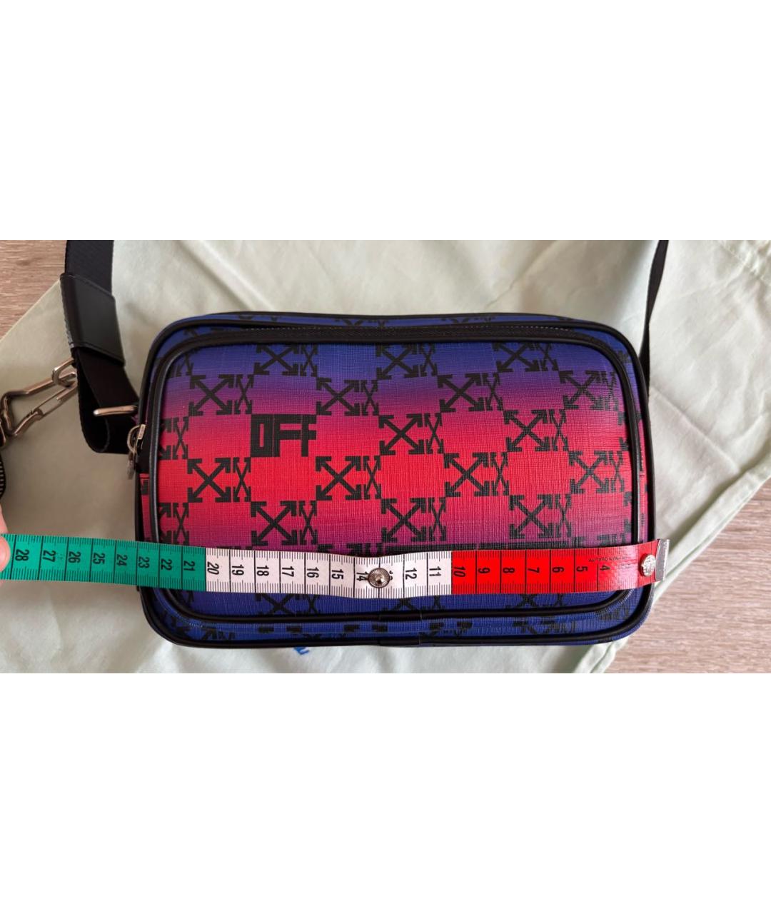 OFF-WHITE Мульти сумка через плечо из искусственной кожи, фото 8