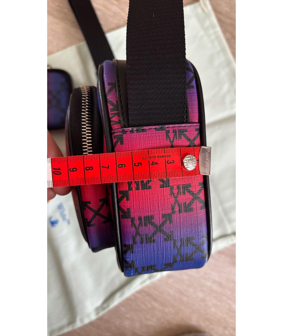 OFF-WHITE Мульти сумка через плечо из искусственной кожи, фото 7