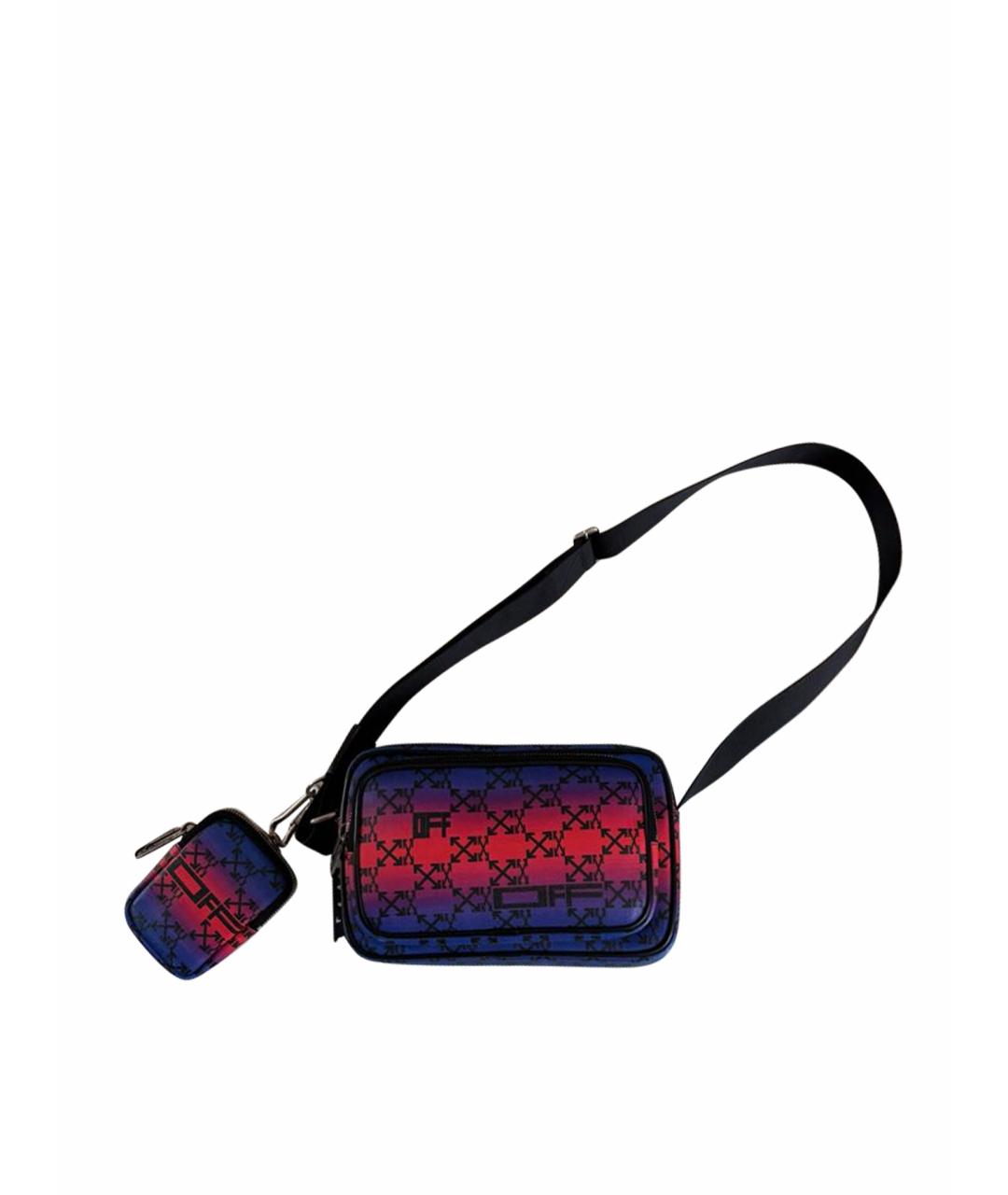 OFF-WHITE Мульти сумка через плечо из искусственной кожи, фото 9