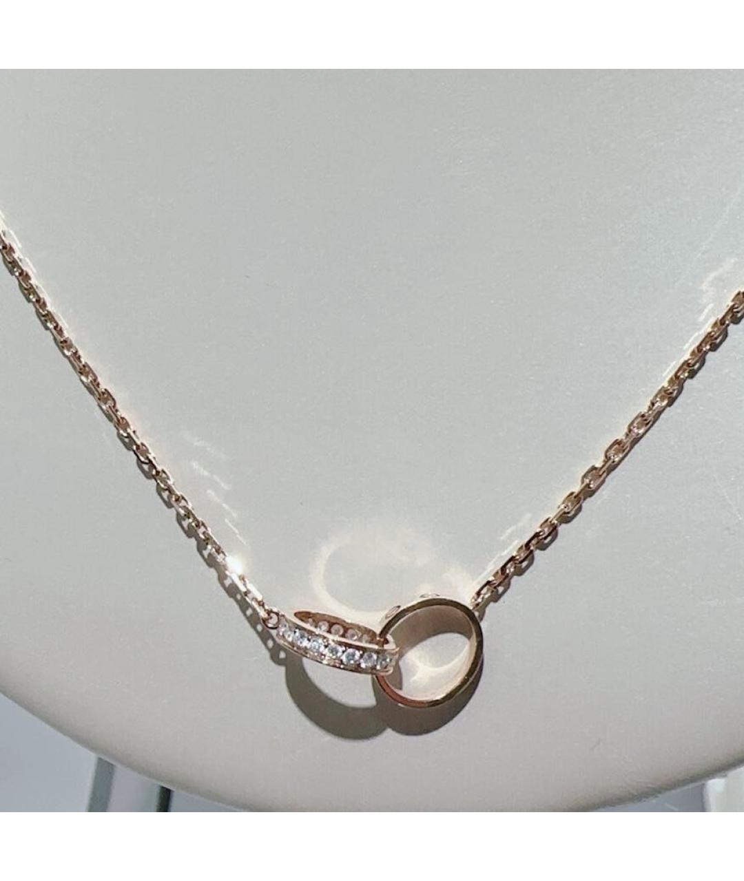 CARTIER Розовое колье из розового золота, фото 7