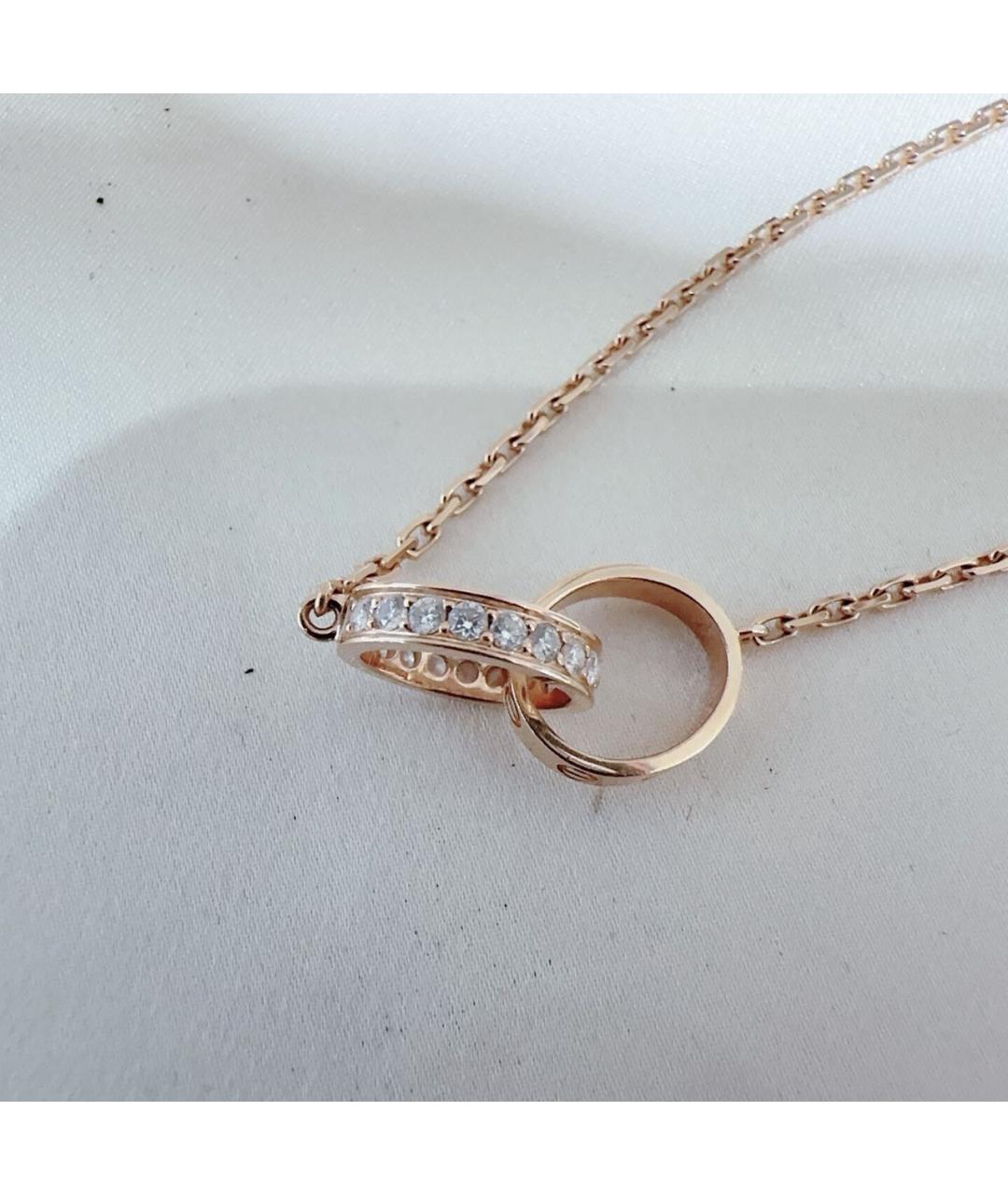 CARTIER Розовое колье из розового золота, фото 5