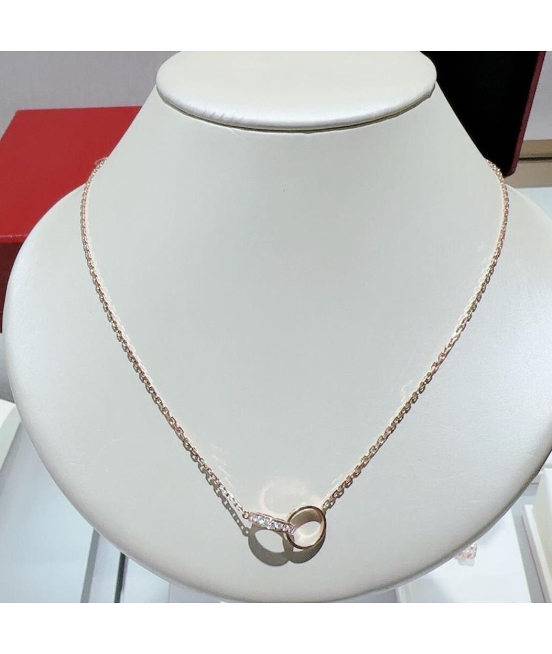 CARTIER Розовое колье из розового золота, фото 6