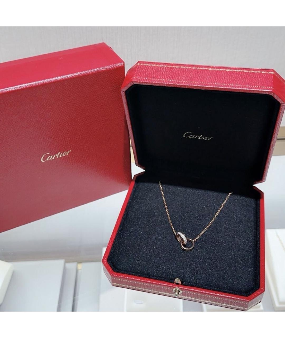 CARTIER Розовое колье из розового золота, фото 4