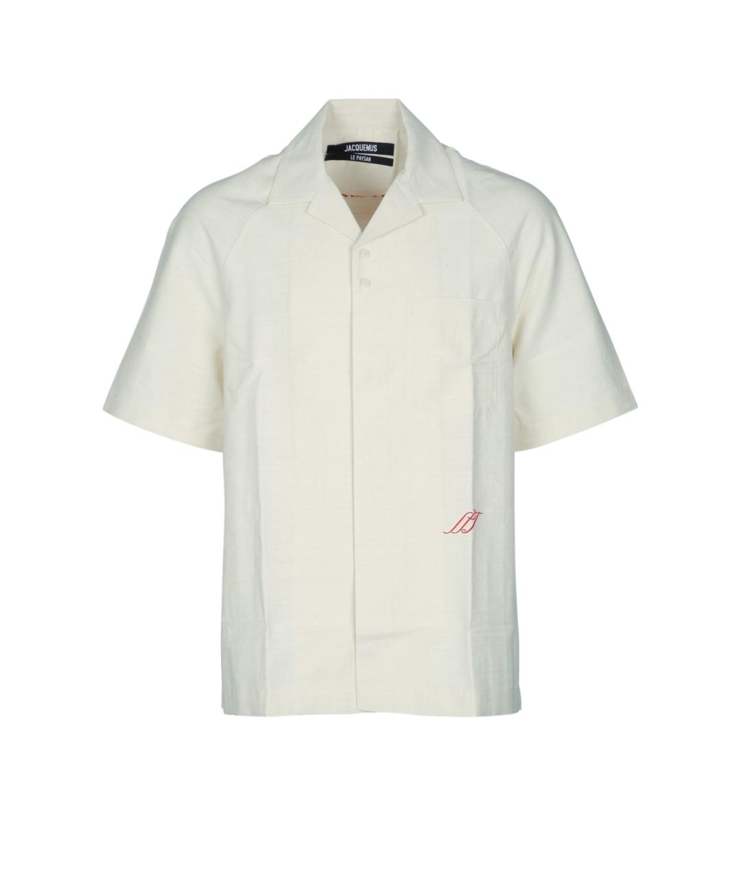 JACQUEMUS Хлопковая кэжуал рубашка, фото 1