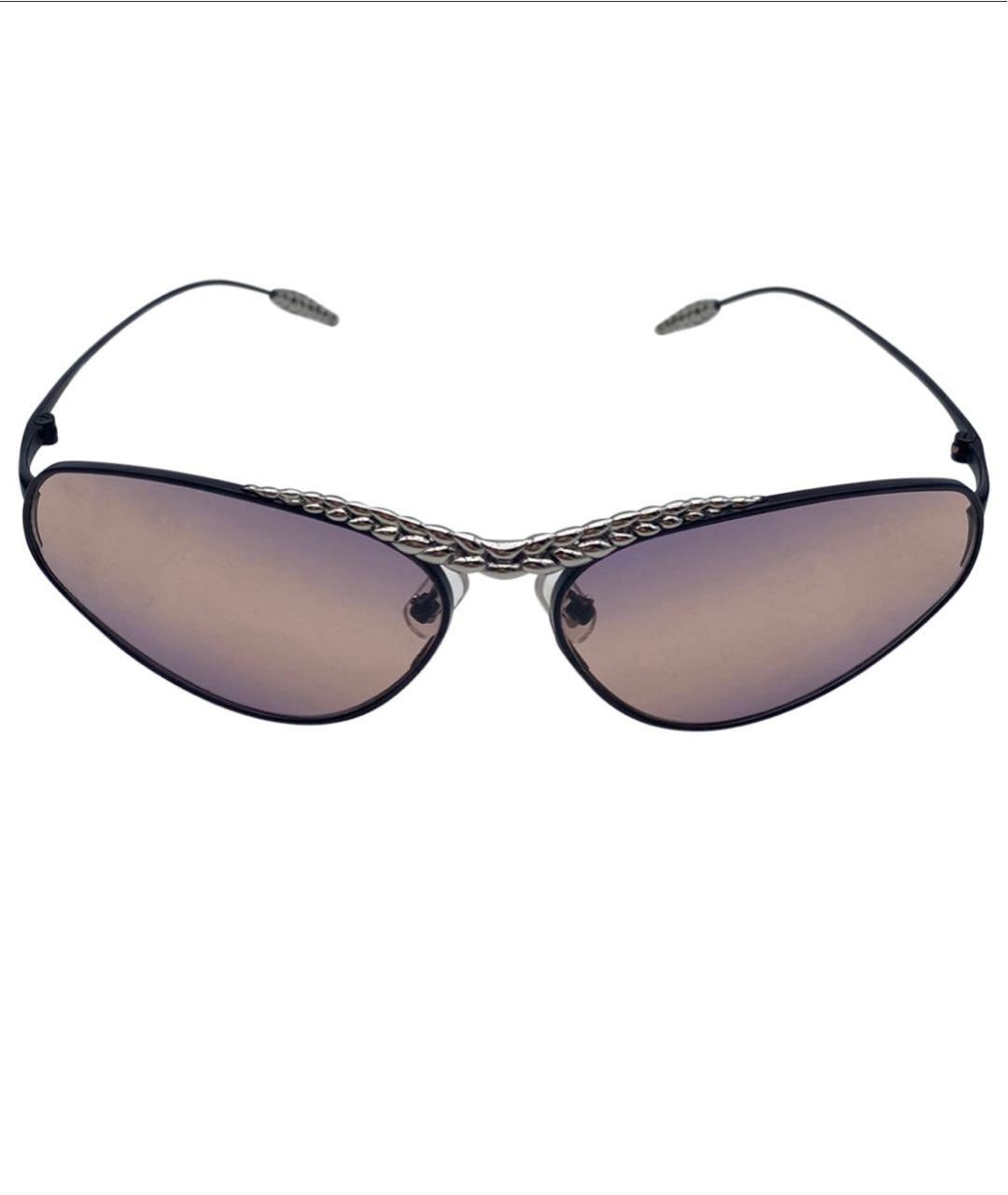 GENTLE MONSTER Фиолетовые металлические солнцезащитные очки, фото 1