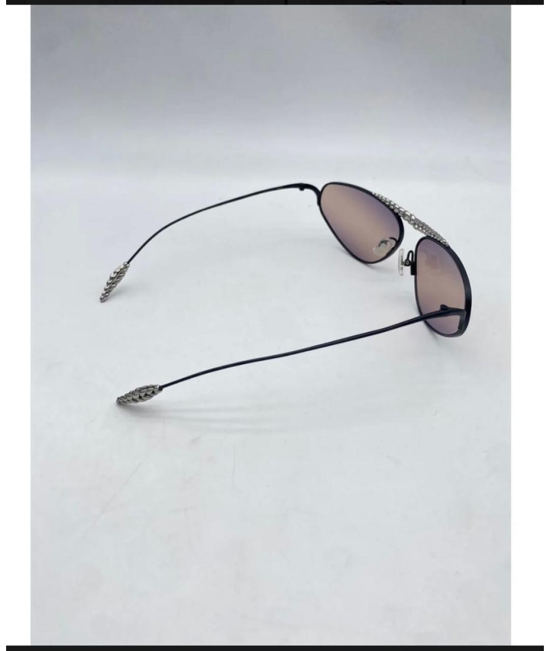 GENTLE MONSTER Фиолетовые металлические солнцезащитные очки, фото 3