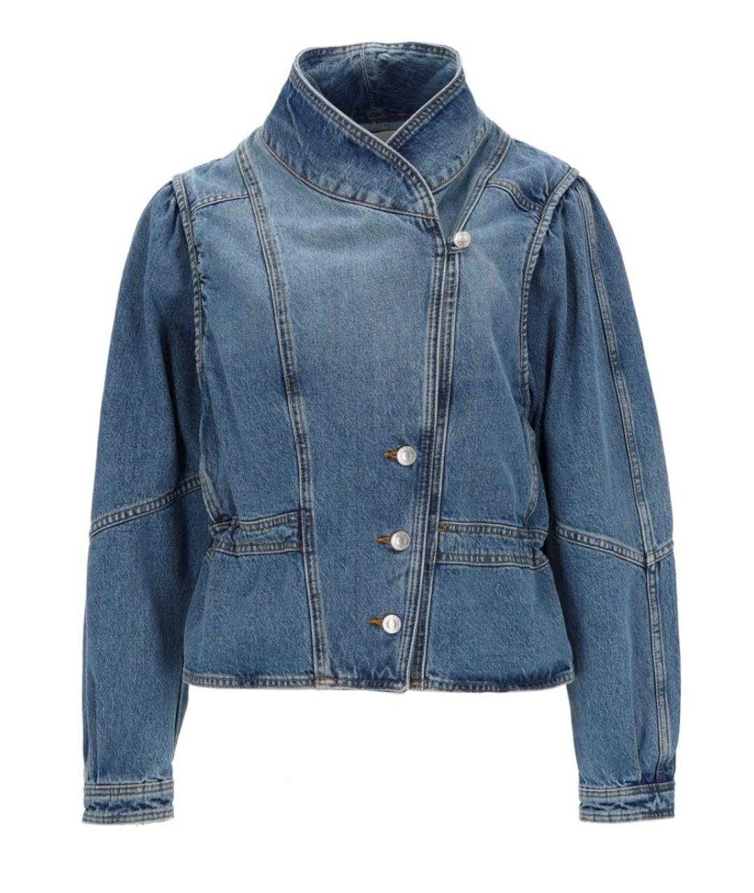 ISABEL MARANT Синяя хлопковая куртка, фото 1