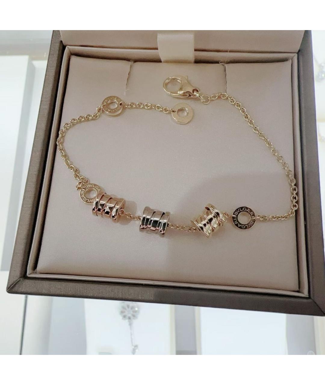 BVLGARI Мульти браслет из желтого золота, фото 4