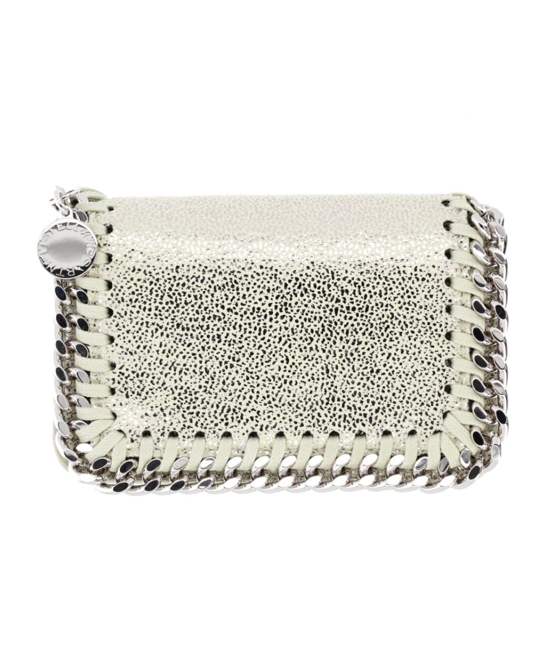 STELLA MCCARTNEY Серебрянный кошелек из искусственной кожи, фото 1