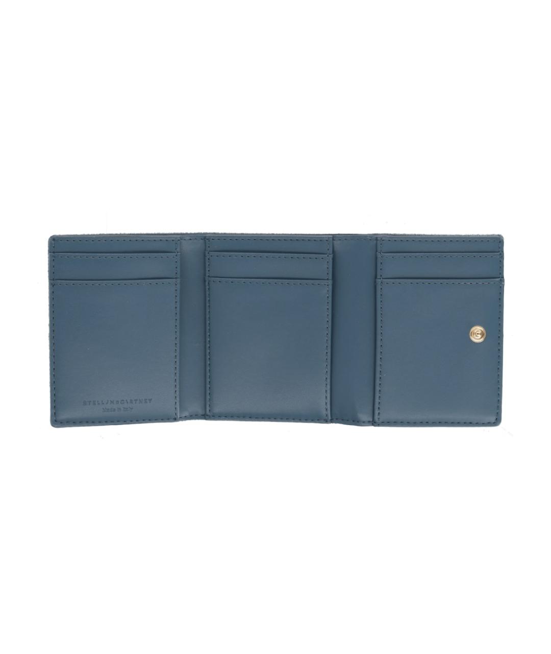 STELLA MCCARTNEY Синий кошелек из искусственной кожи, фото 3