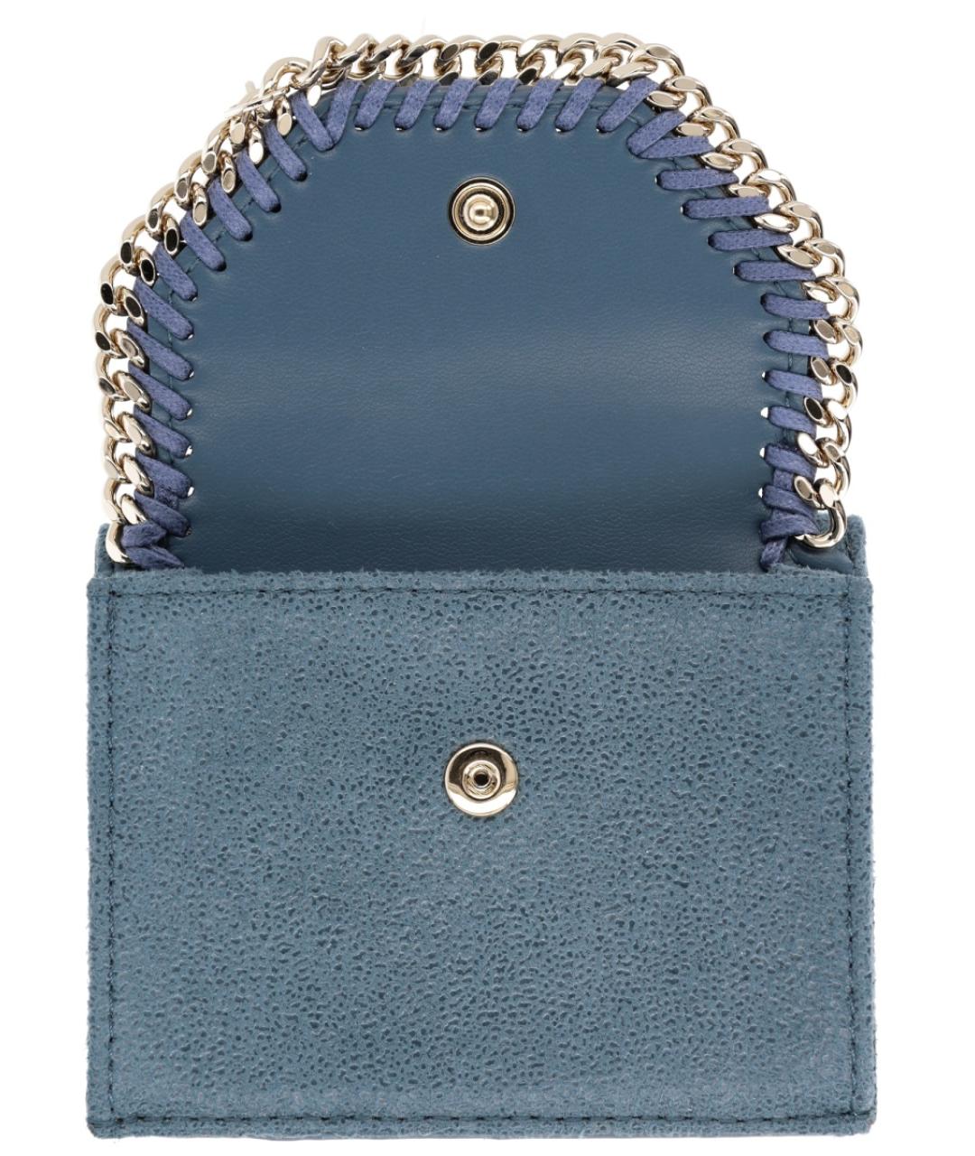 STELLA MCCARTNEY Синий кошелек из искусственной кожи, фото 4